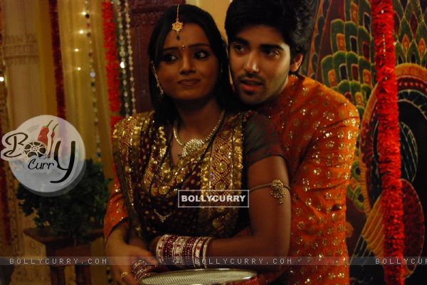 Romantic couple Ranvir and Ragini