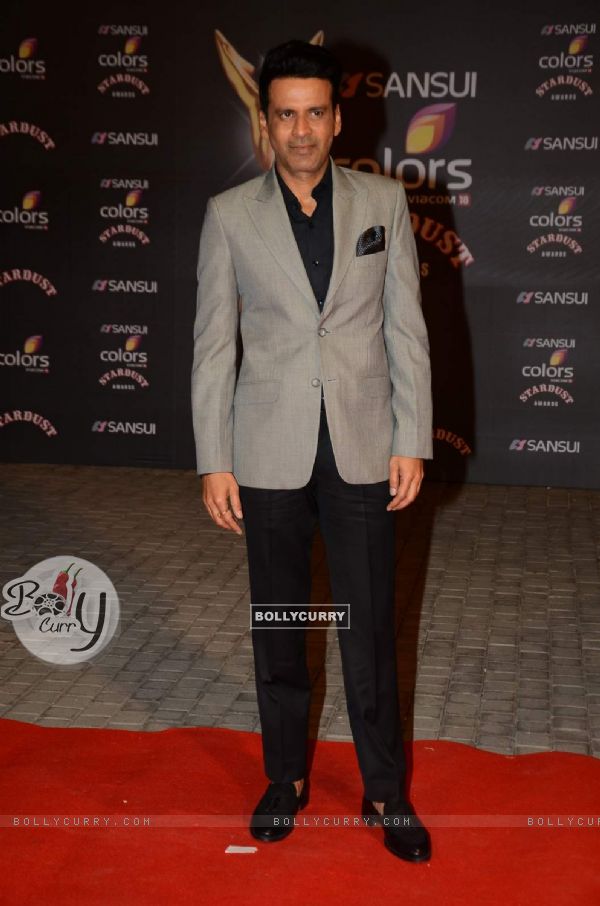 Manoj Bajpayee at Stardust Awards