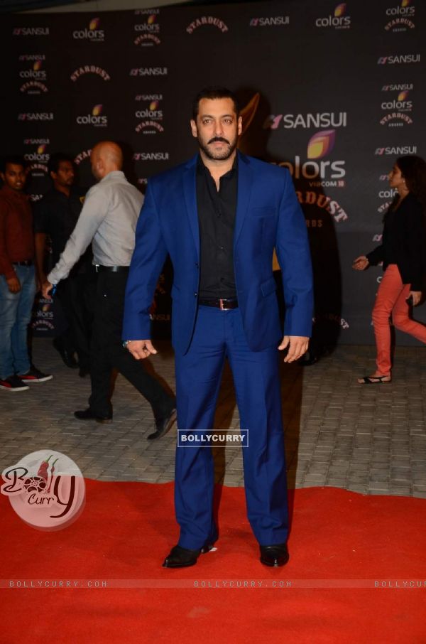 Salman Khan at Stardust Awards