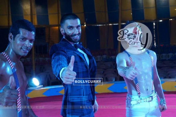Ranveer Singh Visits Rambo Circus
