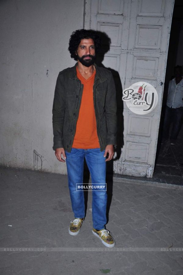 Farhan Akhtar Snapped in his New Look