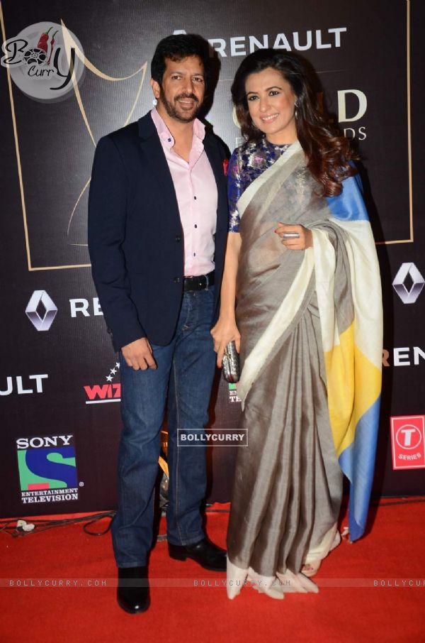 Kabir Khan and Mini Mathur at Guild Awards 2015