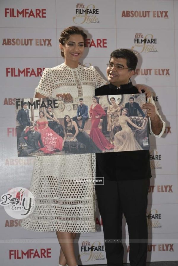 Sonam Kapoor Sizzles at Cover Launch of Filmafare Magazine