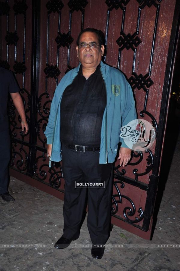 Satish Kaushik at Anil Kapoor's Birthday Bash