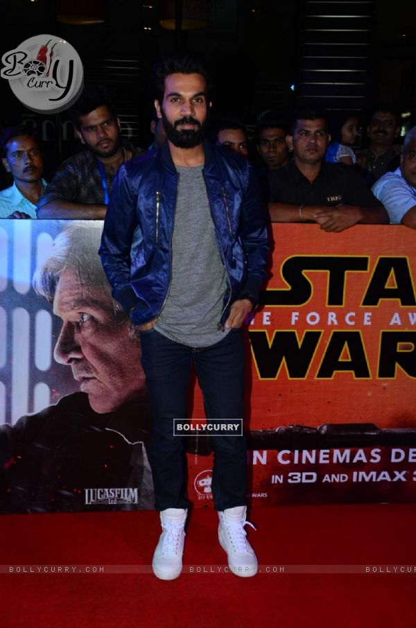 Rajkummar Rao at Premiere of 'Star Wars: The Force Awakens'