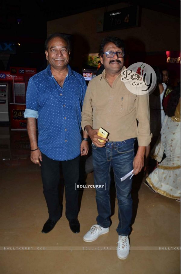 Vijay Patkar at Premiere of Marathi Movie 'Natsamrat'