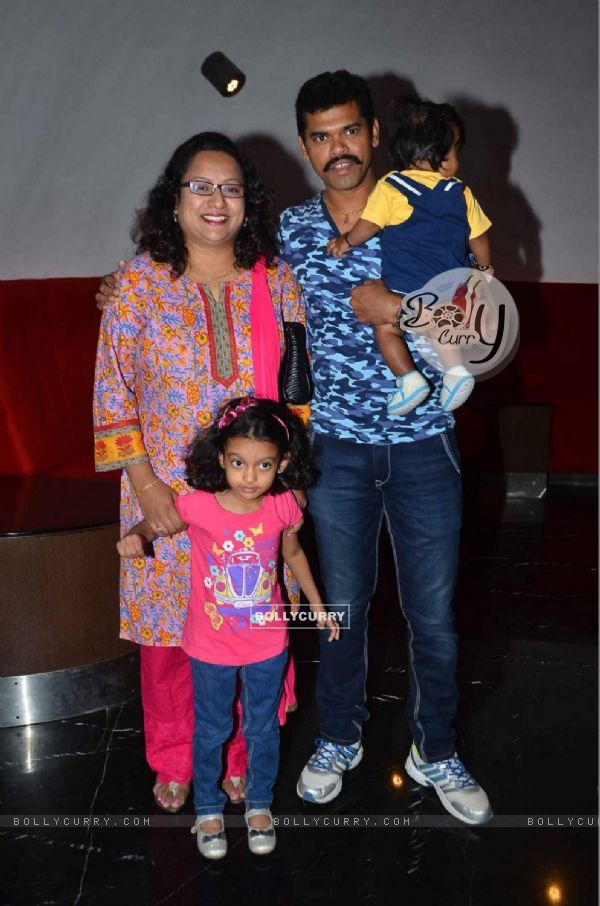 Siddharth Jadhav at Premiere of Marathi Movie 'Natsamrat'