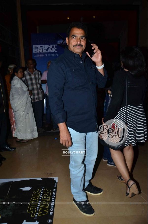 Sayaji Shinde at Premiere of Marathi Movie 'Natsamrat'
