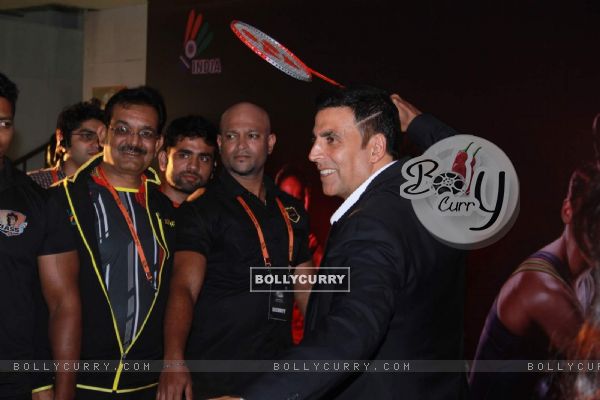 Akshay Kumar at Premier Badminton League Promotional Event