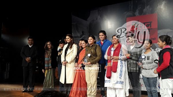 Huma Qureshi at 'Mission Hazaar' Campaign