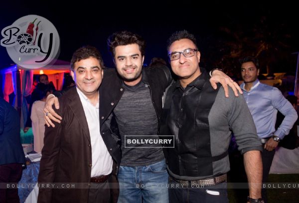 Manish Paul and Ali Morani at Anil Kapoor's Star Studded Birthday Bash