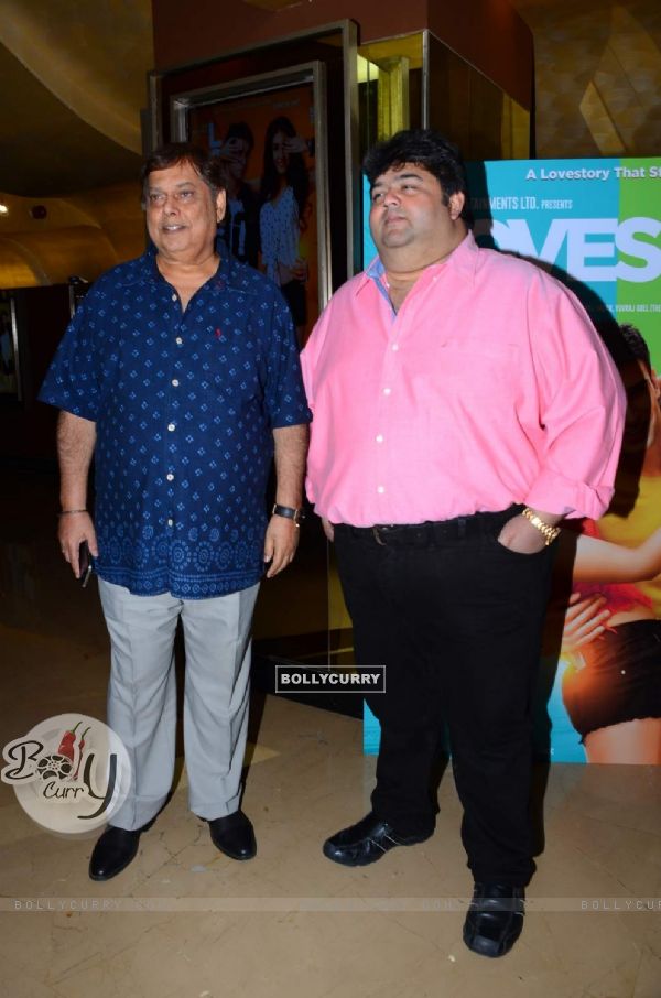 David Dhawan and Rajat Rawail at Trailer Launch of 'Loveshhuda' (390370)
