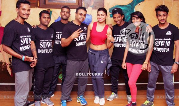 Avani Modi attends 'Bokwa' at Fitness Expert Shirish Thakkar's SDWM Studio