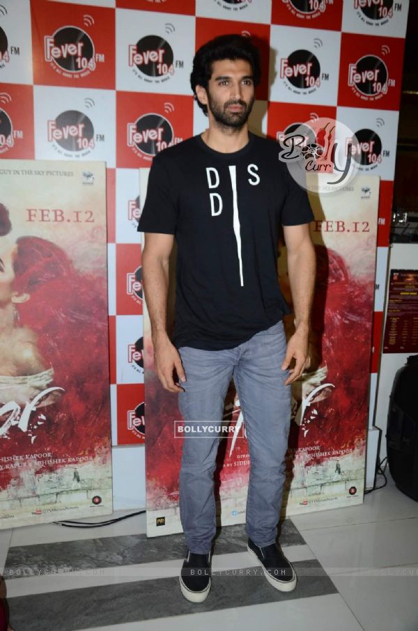 Aditya Roy Kapoor at the Promotions of Fitoor on Fever FM