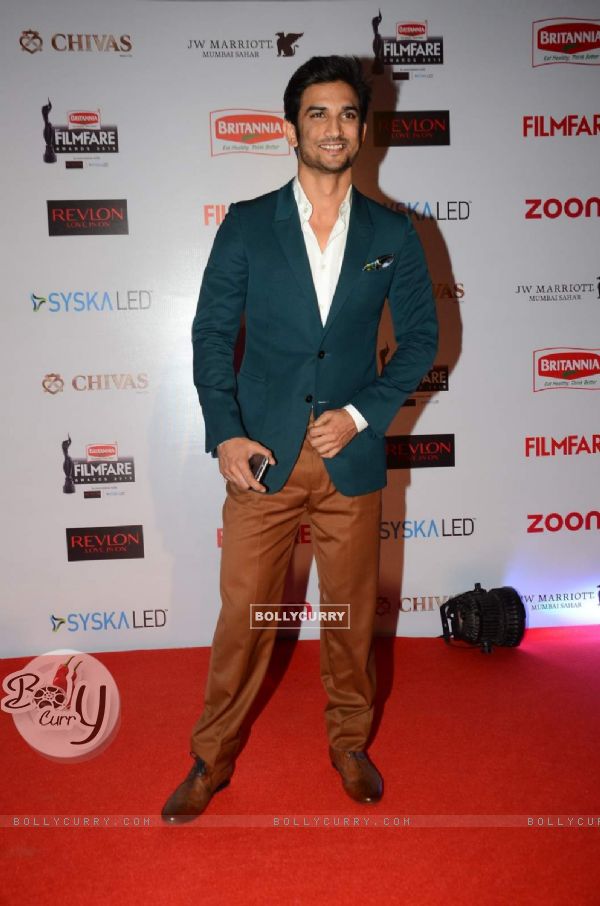 Sushant Singh Rajput at Filmfare Awards - Red Carpet