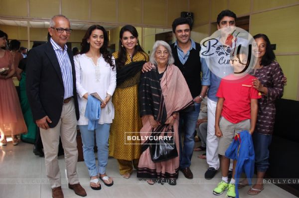 Shaina NC, Juhi Chawla and Sameer Soni at Special Screening of 'Chalk N Duster' (390930)