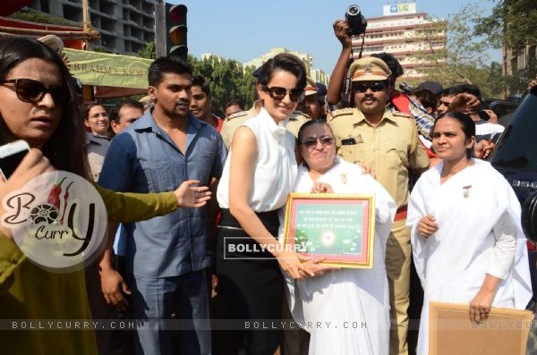 Kangana Ranaut  at Thane R.T.O Event