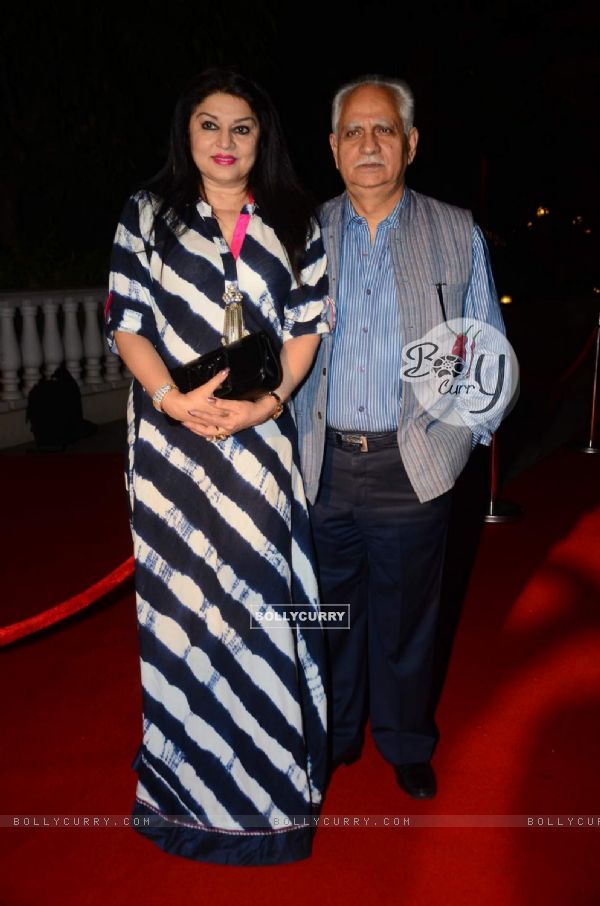Kiran Juneja and Ramesh Sippy at Launch of Punam Chadha's Book 'The Soulful Seeker'