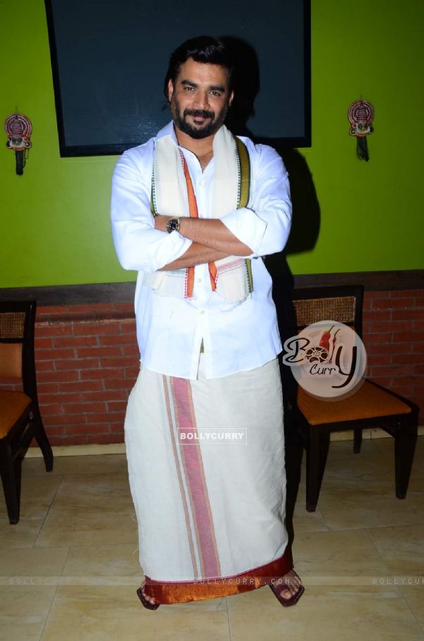 R. Madhavan poses for the media at Pongal Celebrations (391483)