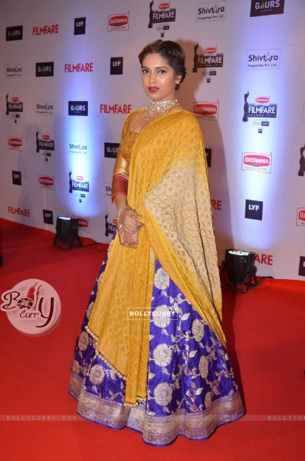 Bhumi Pednekar at Filmfare Awards 2016