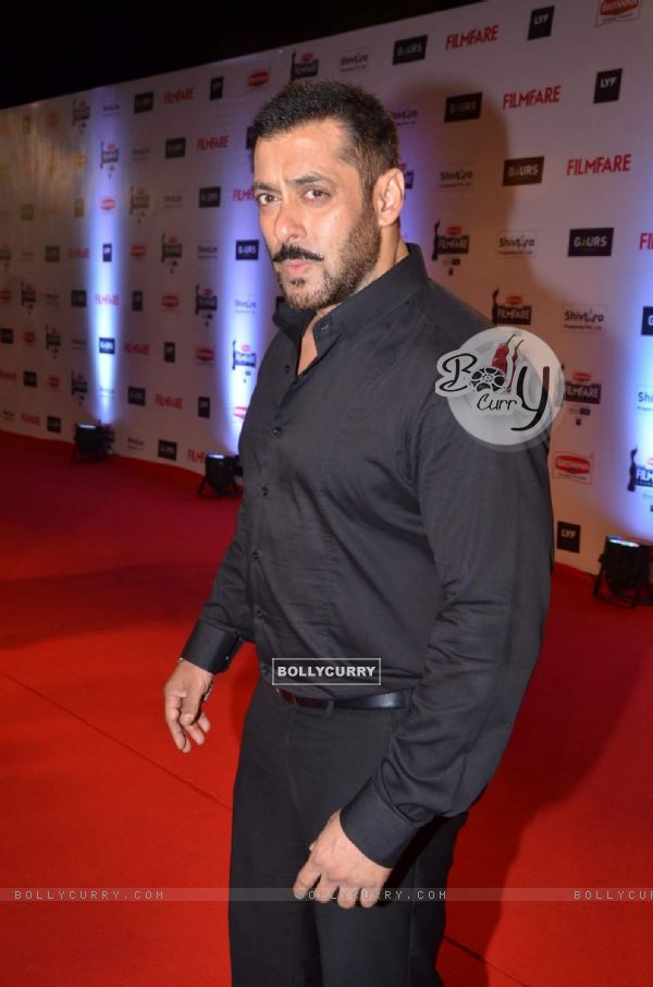 Superstar Salman Khan at Filmfare Awards 2016