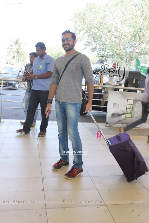 Terence Lewis Snapped at Airport