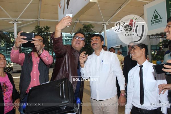 Boman Irani Snapped at Airport