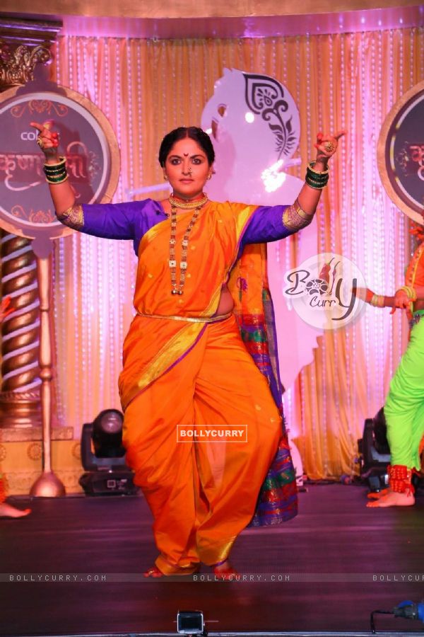 Indira Krishnan as Kumudini at Launch of Color's New Show 'Krishnadasi'