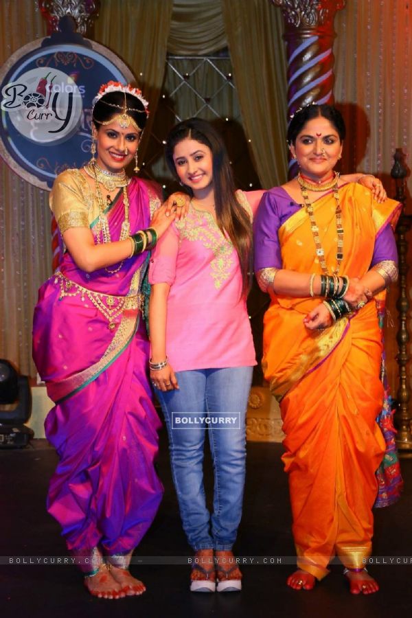 Chhavi Mittal, Sana Sheikh and Indira Krishnan at Launch of Color's New Show 'Krishnadasi'