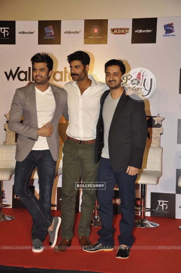 Manish Paul, Pradhuman Singh and Sikander Kher at Trailer Launch of 'Tere Bin Laden: Dead or Alive' (392311)