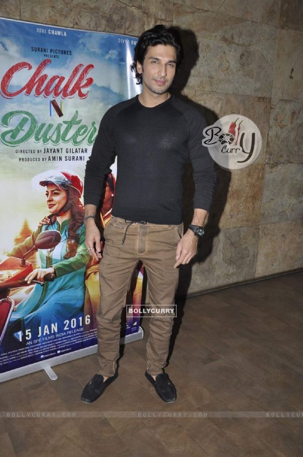 Manish Raisinghan at Screening of 'Chalk N Duster'