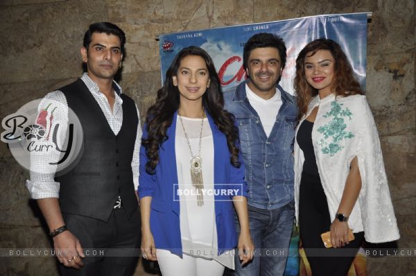 Aashka Goradia, Rohit Bakshi, Sameer Soni and Juhi Chawla at Screening of 'Chalk N Duster' (392515)