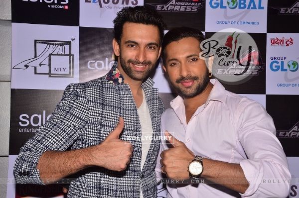 Nandish Sandhu and Terence Lewis at Launch of BCL's Ahmedabad Express Team