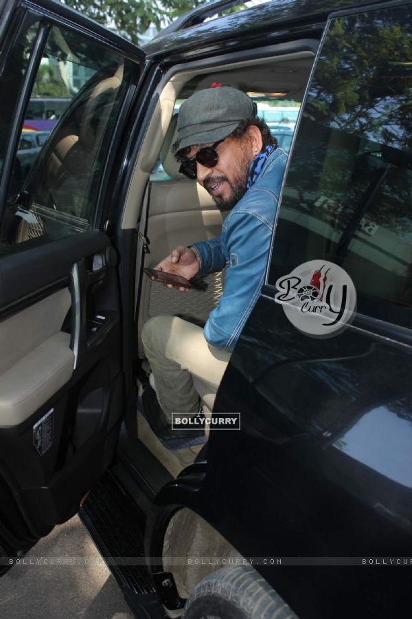 Irrfan Khan Snapped at Airport