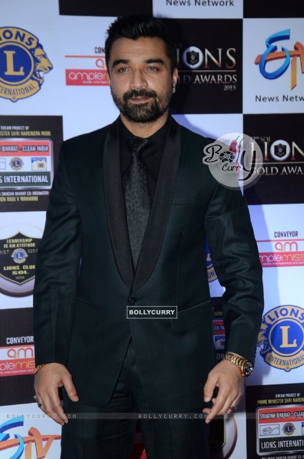 Ajaz Khan at Lion Gold Awards