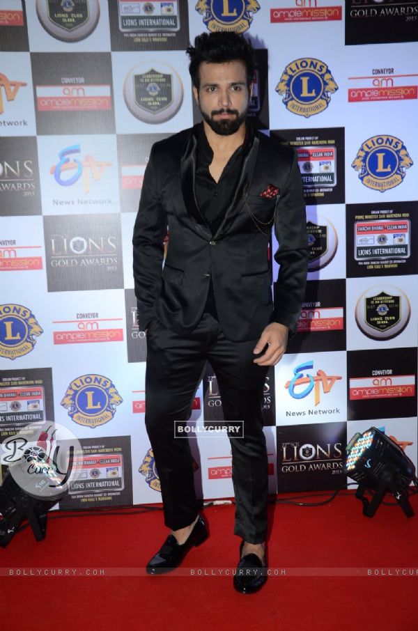 Rithvik Dhanjani at Lion Gold Awards
