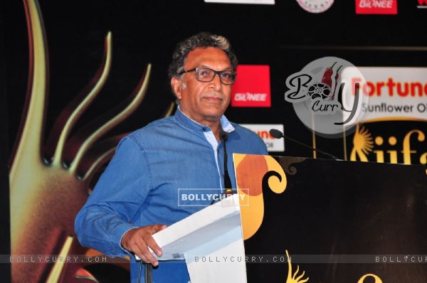 Nassar at Press Meet of IIFA Utsavam