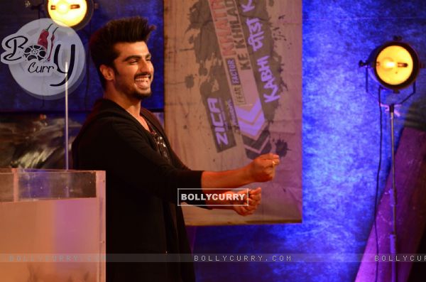 ARjun Kapoor on Bigg Boss 9 as a Judge for a Task for contestants