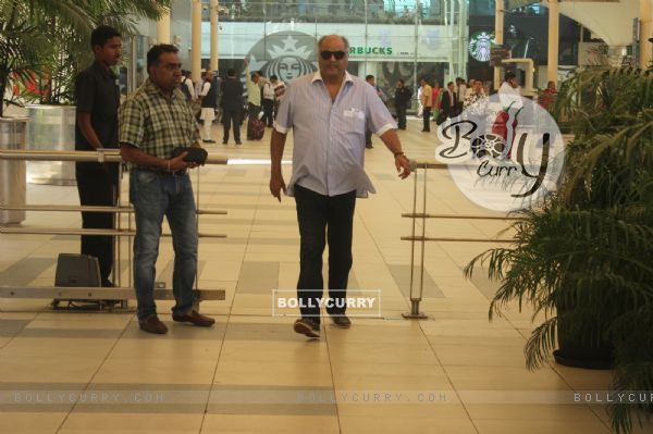Boney Kapoor Snapped at Airport