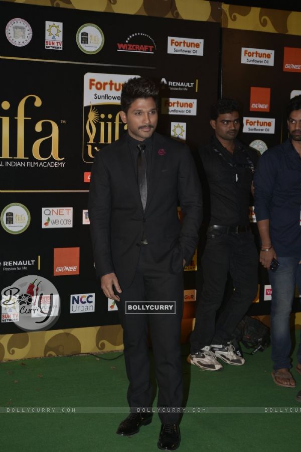 Allu Arjun at IIFA Utsavam Day 2