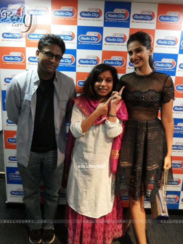 Sonam Kapoor for Promotions of 'Neerja' at Radio City FM 91.1 (393580)