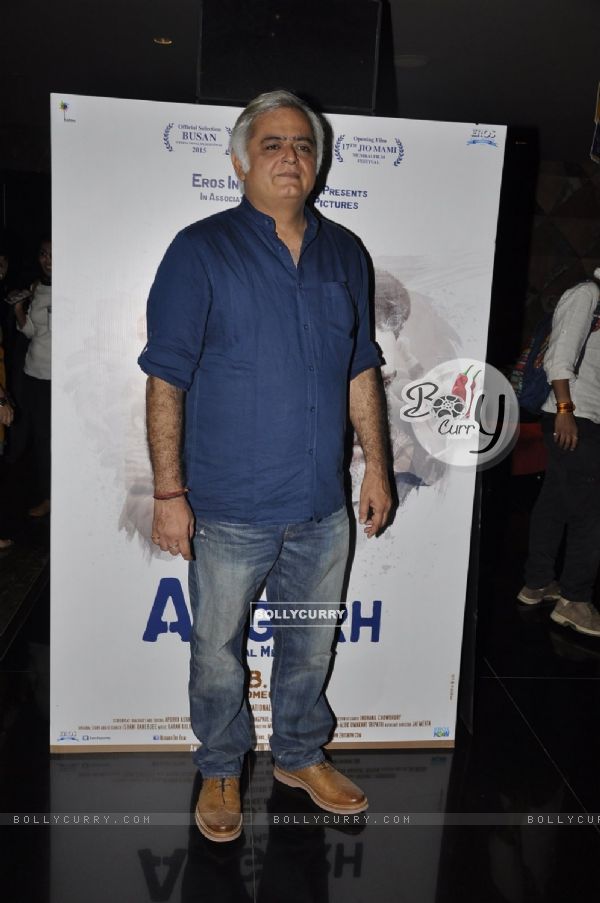 Hansal Mehta at Trailer Launch of 'Aligarh' (393633)
