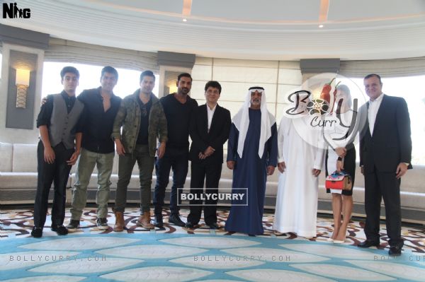 Dishoom Team At the Royal luncheon in Abu Dhabi
