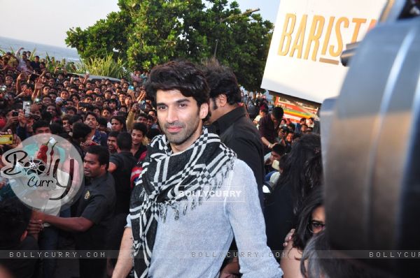 Aditya Roy Kapoor's Coffee Date at Cafe Barista for Fitoor Promotions
