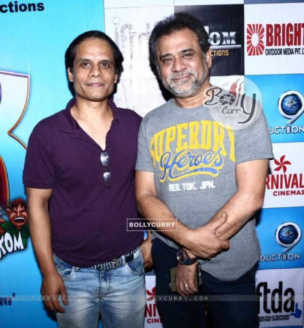 Rakesh Chaturvedi Om and Anees Bazme at Special Screening of BHK Bhalla@Halla.Kom