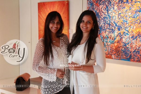 Sunita Gowariker at Rowena Baweja's Art Exhibition