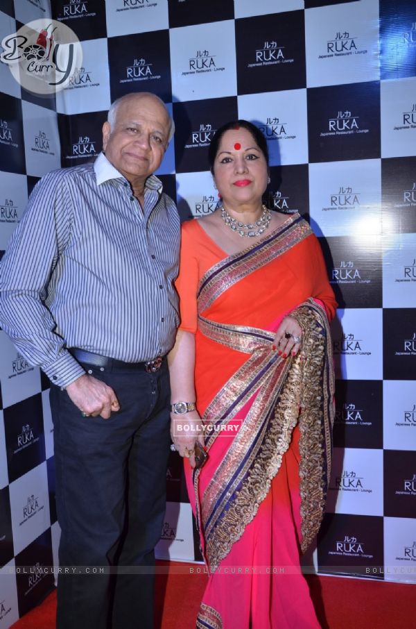 Surendra Shetty and Sunanda Shetty at Shamita Shetty's Birthday Bash