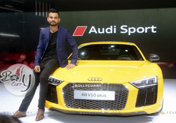 Virat Kohli at Auto Expo 2016 in Delhi