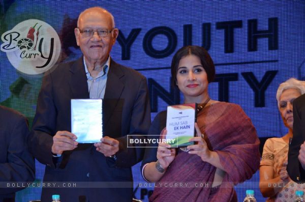 Vidya Balan at 'Youth Unity Conference'