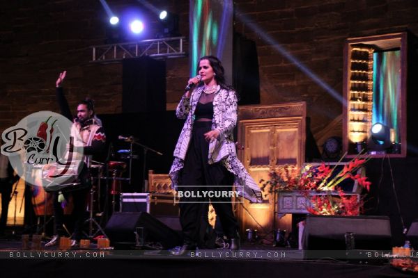 Sona Mohapatra performs at Mehrangarh Fort
